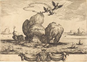 De Grote Rots door Jacques Callot