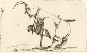 De Gehoede Kreupele door Jacques Callot