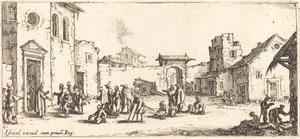 Het Ziekenhuis door Jacques Callot