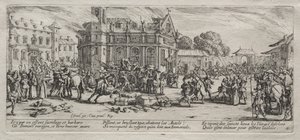 De Grote Ellende van de Oorlog: Verwoesting van een Klooster