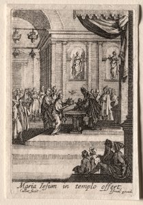 Het leven van de Maagd: De presentatie van Christus in de tempel