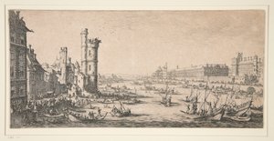Het Louvre door Jacques Callot
