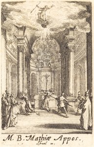 Het martelaarschap van Sint Matthias, ca. 1634-1635 door Jacques Callot