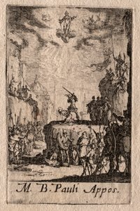 Het Martelaarschap van de Apostelen: St. Paulus