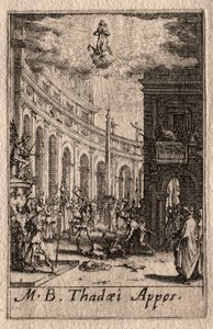 Het Martelaarschap van de Apostelen: St. Thaddeus