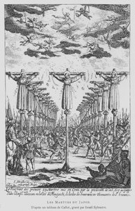 De Martelaren van Japan door Jacques Callot
