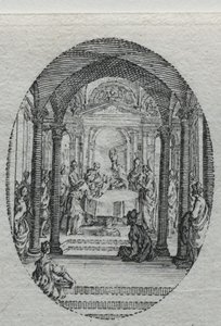 De mysteries van de passie: De besnijdenis door Jacques Callot