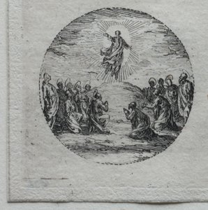 De Mysteriën van de Passie: De Opstanding door Jacques Callot