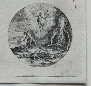 De Mysteriën van de Passie: De Transfiguratie door Jacques Callot