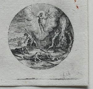 De Mysteries van de Passie: De Transfiguratie door Jacques Callot