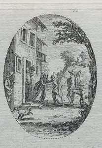De Mysteriën van de Passie: Het Bezoek door Jacques Callot