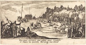 De kruisiging door Jacques Callot