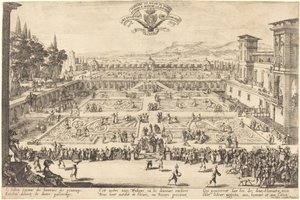 De paleistuinen in Nancy