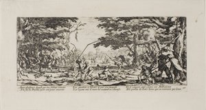 De Boeren wreken zich, plaat zeventien uit De Ellende van de Oorlog