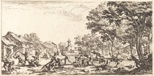 De Wraak van de Boeren door Jacques Callot
