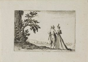De Promenade, uit De Caprices
