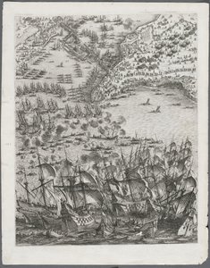 Het Beleg van La Rochelle: Plaat 11 door Jacques Callot