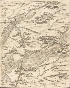 Het beleg van La Rochelle door Jacques Callot