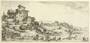 De Hertenjacht, uit Verschillende Scènes Ontworpen in Florence