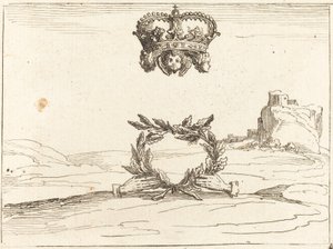 De Twee Kronen door Jacques Callot