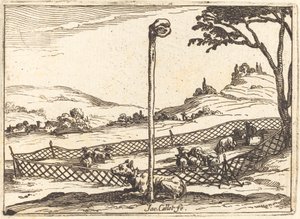 Het waakzame oog door Jacques Callot