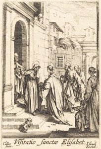 De Visitatie door Jacques Callot