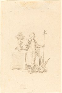 De jonge Jezus door Jacques Callot