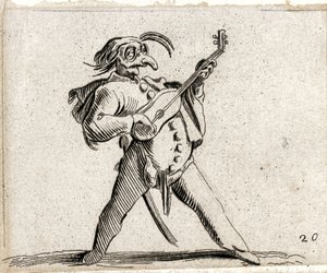 Varie Figure Gobbi ... (gravure) door Jacques Callot
