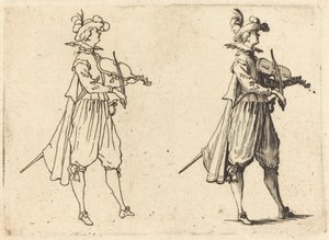 Violist door Jacques Callot