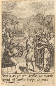 De Beul door Jacques Callot after Donato Mascagni