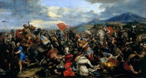 De Slag bij Gaugamela in 331 v.Chr.
