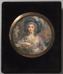 Portret van juffrouw Colombi