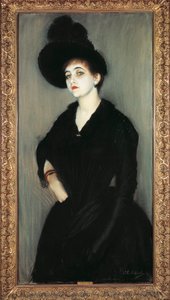 Frankrijk, Parijs, Portret van Madame Adelaide Vasnier