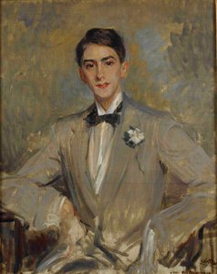 Portret van Jean Cocteau 1889-1963, 1912 door Jacques Emile Blanche