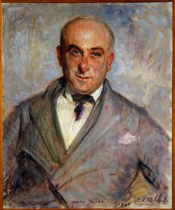 Portret van Max Jacob (1876-1944) Franse dichter door Jacques Emile Blanche
