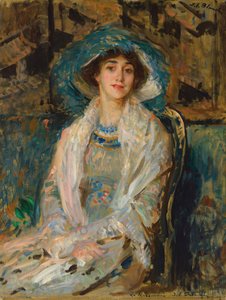 Portret van de Balletdanseres Tamara Karsavina 1885-1978, 1928 door Jacques Emile Blanche