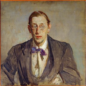 Studie voor het portret van de componist Igor Stravinsky door Jacques Emile Blanche