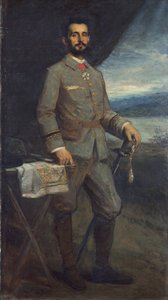 Commandant Jean-Baptiste Marchand (1863-1934) door Jacques Fernand Humbert