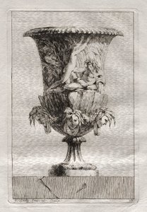 Suite van Vazen: Plaat 17, 1746 door Jacques Francois Joseph Saly