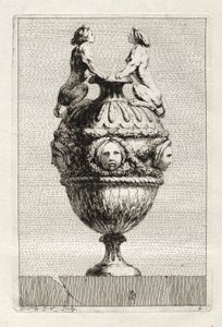 Suite van Vazen: Plaat 5, 1746 door Jacques Francois Joseph Saly