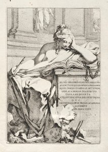 Suite van Vazen: Titelpagina, 1746 door Jacques Francois Joseph Saly