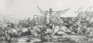 Triomf van de Dood, 1779 door Jacques Gamelin