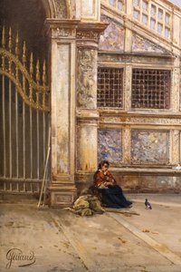 De Reuzentrap in Venetië door Jacques Guiaud