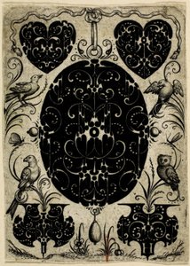 Ornamentale Plaat V door Jacques Hurtu