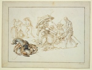 Kreeft en Twee Heksen, c.1602