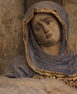 Detail van de Pieta