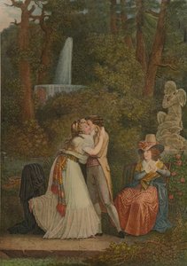 Julie, of de eerste kus van de liefde door Jacques Louis Copia