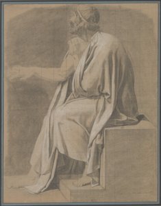 Crito door Jacques Louis David