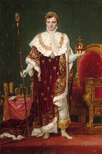 Keizer Napoleon I door Jacques Louis David