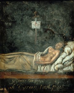 Louis-Michel Le Peletier, Markies de Saint-Fargeau 1760-1793 op zijn sterfbed door Jacques Louis David